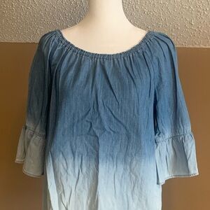 Ruby Rd. Petite Ombré Top